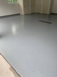 polyaspartic epoxy garage flooring in