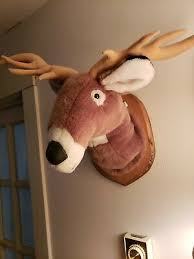 Deer Head Stuffed Animal Plush Wall