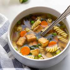 tofu noodle soup i love vegan