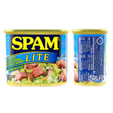 spam luncheon meat lite 340g