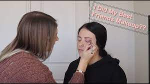 doing my best friends makeup