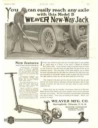 weaver hydraulic mechanical jacks