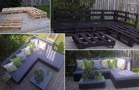 pallet garden furniture inspiration