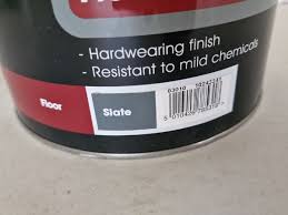 heavy duty floor paint 5l slate