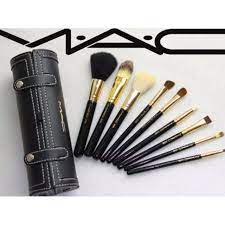m a c make up cosmectic brush set