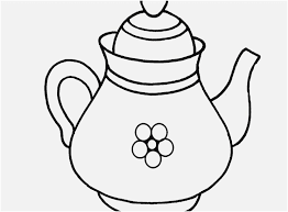 The surface can therefore be coloured with all types of pencils: Tea Pot Coloring Pages Coloring Home