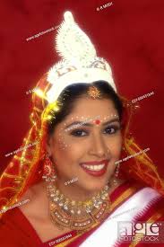 bengali bride india mr284 stock