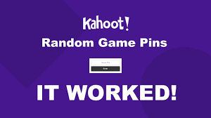 Entering Random Game Pins (Kahoot!) - YouTube