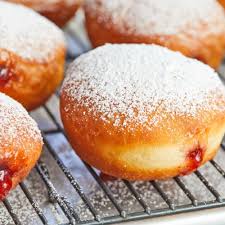 hanukkah jelly donut sufganiyah