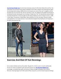 Kat Dennings Weight Loss Journey by katdenningss - Issuu