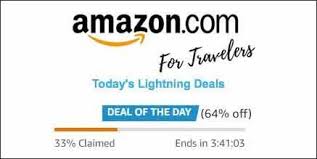 Attention Travelers Here Are Today S Lightning Deals On Amazon Lightning Deal Amazon Lightning