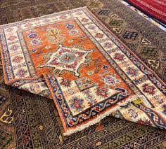 afghan rugs hand woven wool rug red
