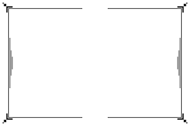 rectangle of frame border simple set 1