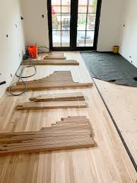 installing new hardwood floors in our