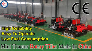 mini tractor rotary cultivator tiller