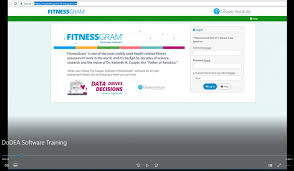 Dodea Fitnessgram Software Help