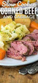 corned beef and cabbage slow cooker