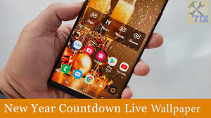 new year countdown live wallpaper for
