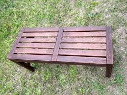 Ikea Applaro Outdoor Wood Bench Rrp