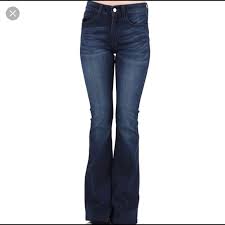 Kancan Dark Wash Flare Bootcut Jeans Women S 29