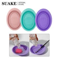 suake silicone makeup brush cleaning