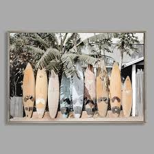 Surf S Up Canvas Wall Decor Pottery