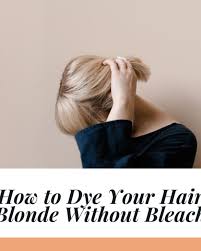 how to go ash blonde at home without