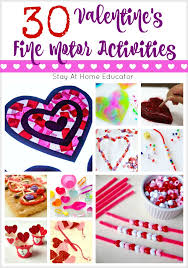 This heart counting and threading game packs a big learning punch! 30 Crafty Valentine S Fine Motor Activities For Preschoolers