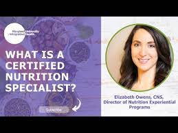 certified nutrition specialist or cns