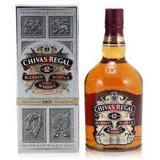 Chivas Regal Scotch 12 YO 1.0L (40% Vol ...