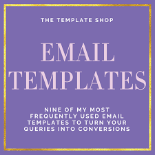 email templates for makeup artists