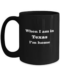 texas coffee mug