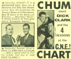 Musical Interlude 1963 Dick Clark The Four Seasons And
