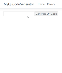 qr code generator app using asp net