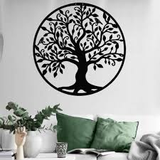 Family Tree Metal Wall Decor For Home