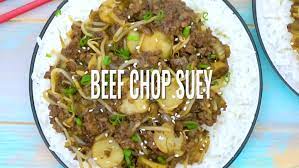 beef chop suey beef stir fry