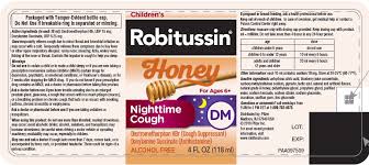 childrens robitussin honey nighttime