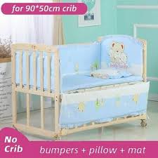 5pcs baby crib bedding set mat pers