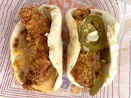 Crispy Chicken Sandwich Taco Taco Bell gambar png