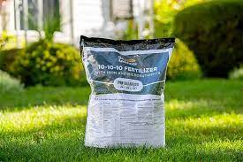 using 10 10 10 fertilizer for lawns
