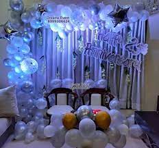 birthday party decoration at home at