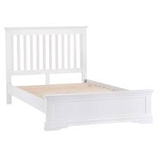 Available in grey and ivory. Sandbanks Collection White King Size Bed Frame From Baytree Interiors
