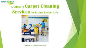 a guide to carpet cleaning services to