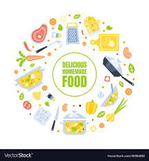 delicious homemade food banner template