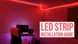 led strip installation guide 16 4ft