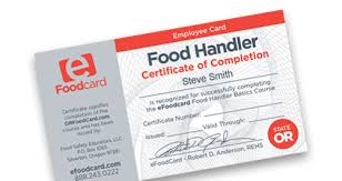 Food handler cards are valid for 3 years. Oregon Department Of Corrections 10 000 Food Handler S Cards Have Been Issued Shout Out To A Couple Of Dedicated And Hard Working Staff Members In The Education And Training Unit Verla And Andy