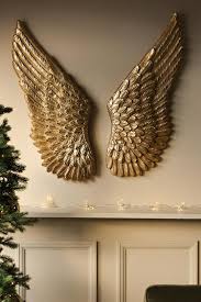 Beautiful Gold Angel Wings Wall Art