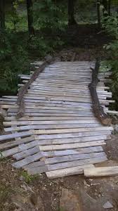 Building A Bridge With Recycled Pallets