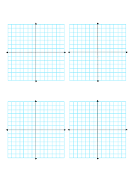 Multiple Coordinate Graphs 4 Per Page Free Download