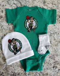 boston celtics newborn baby gift set